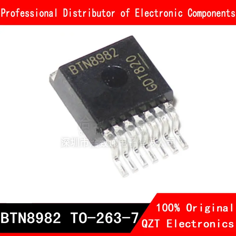 BTN8982 TO-263 BTN8982T BTN8982TA TO-263-7, novo e original, em estoque, 10 PCs/Lot