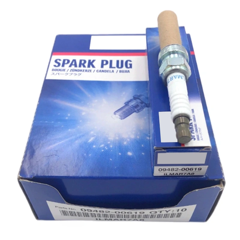 Iridium Spark Plug 09482-00619 ILMAR7A8 For Suzuki Nissan Infiniti Mazda B2401-4A00E 90507 1A14-18-110 Car Candles