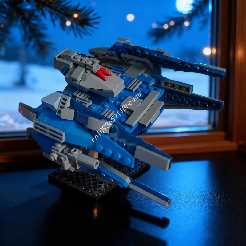 

218pcs MOC vultur droid hyakant Star Battle Model Building toy blocks Construction idea Education Christmas gift Brick Birthday