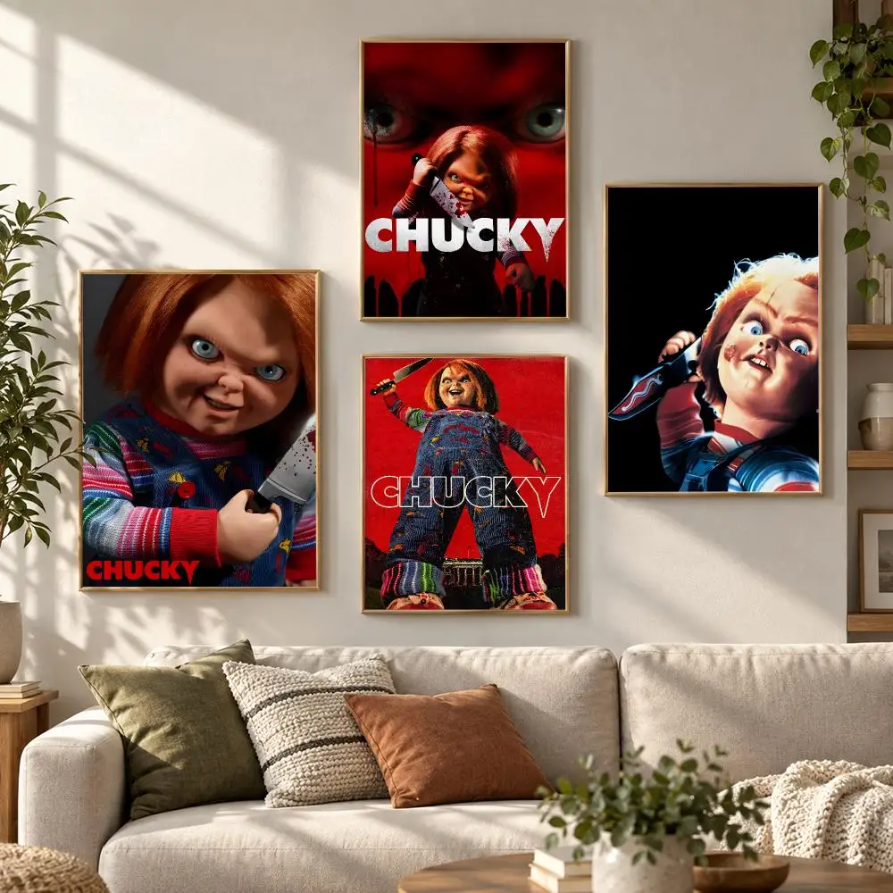 Horror Movie C-chucky Poster HD Waterproof Aesthetic Wall For Home Decor Trendy Durable Easy To Apply Art