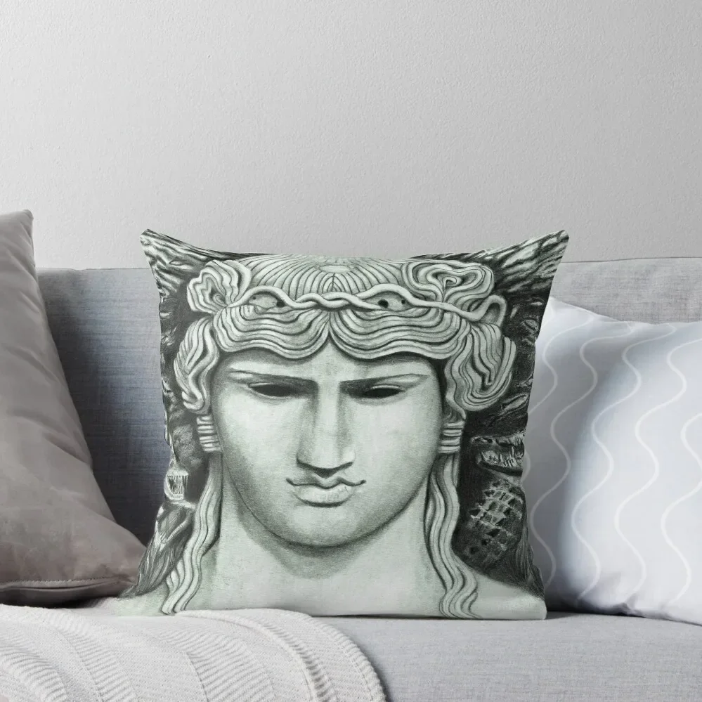 

Antinous in the Nile Throw Pillow Marble Cushion Cover Christmas Covers Cushions Cover pillow