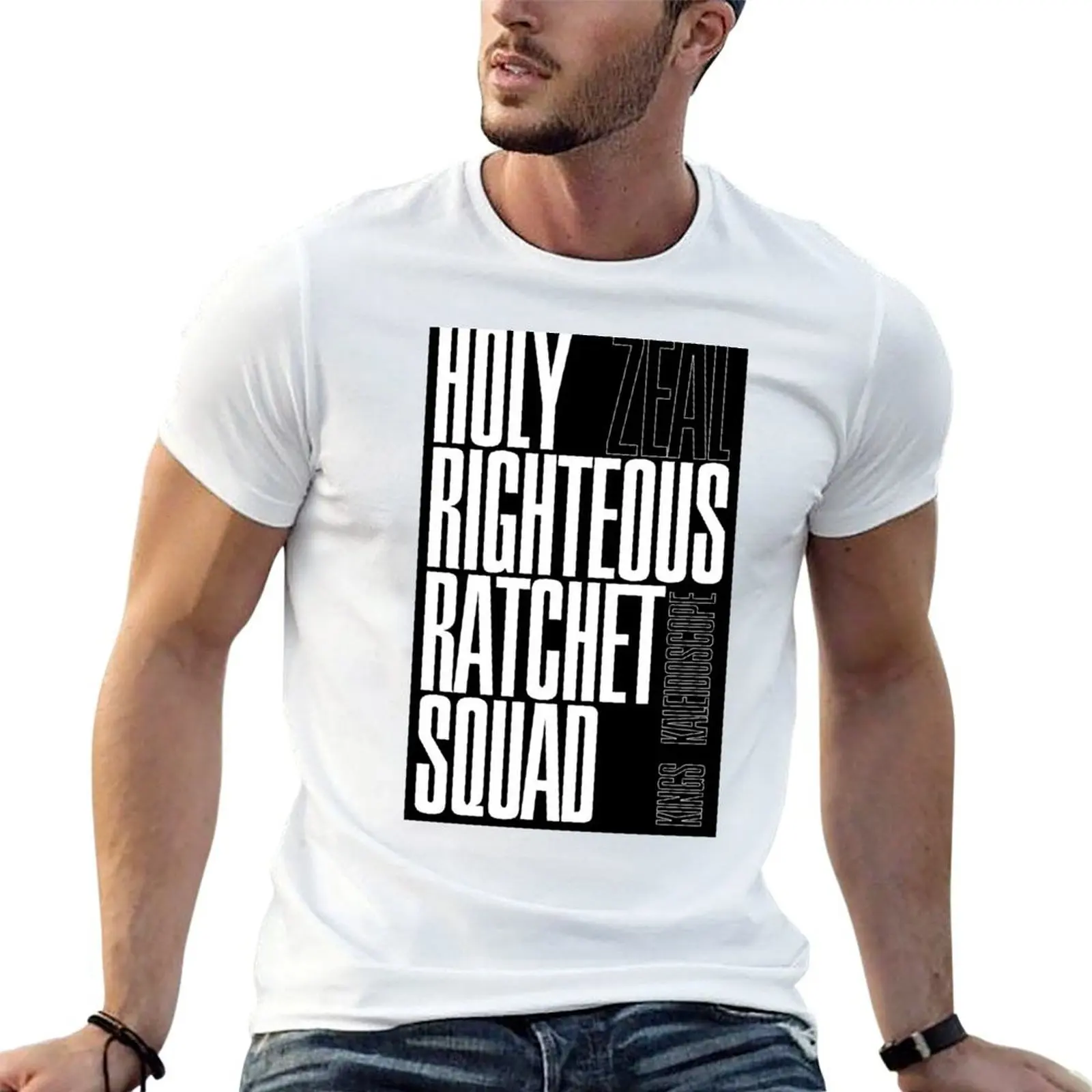 HOLY RIGHTEOUS RATCHET SQUAD - Zeal - Kings Kaleidoscope - Футболка с наклейкой и защитой от ультрафиолета