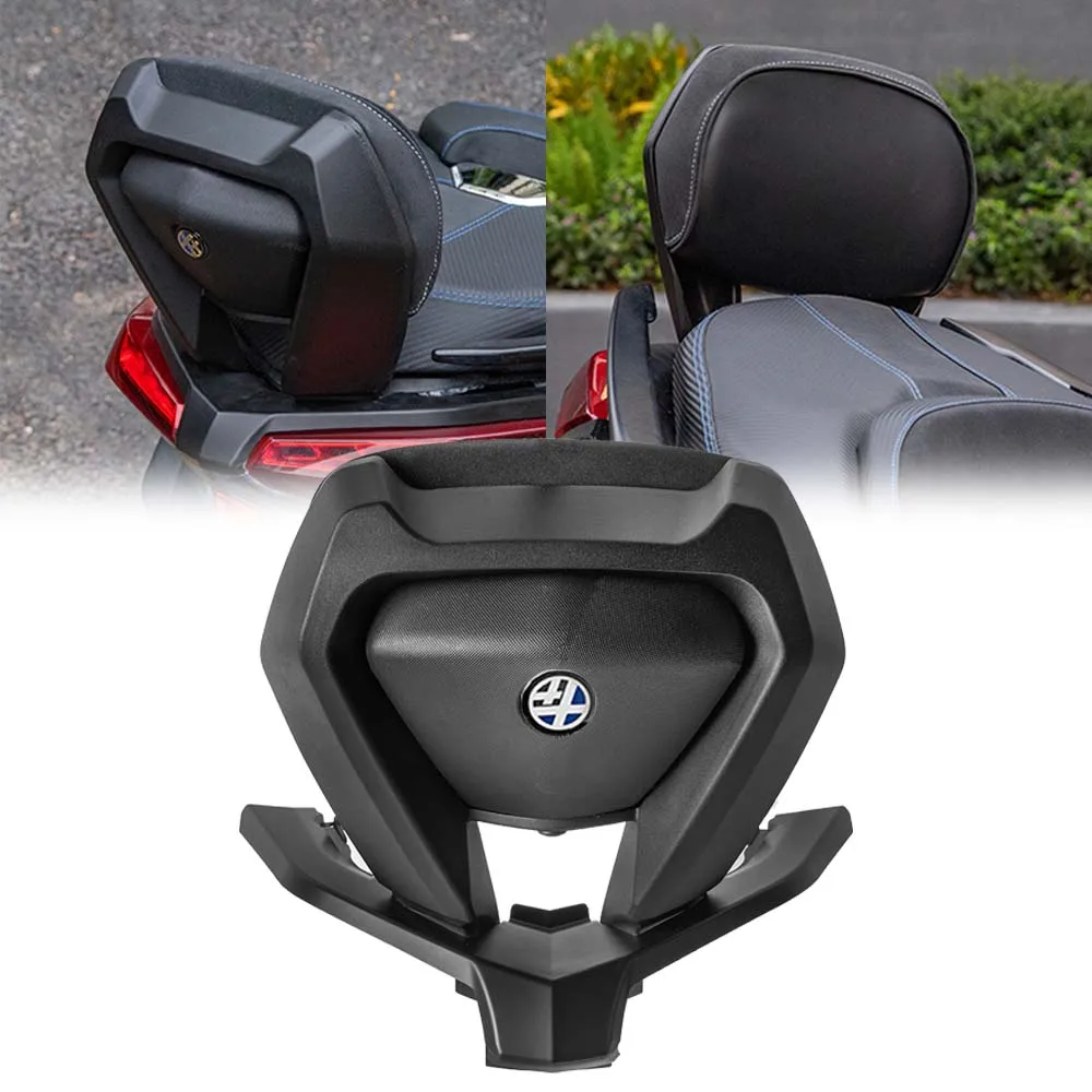 

For Yamaha XMAX300 X-MAX 300 Rear Backrest Passenger Seat Bracket Set Pad Cushion Xmax 125 300 2017 2021-2024 Sissy Bars