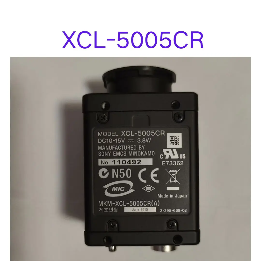 Used XCL-5005CR high-definition 5-megapixel color industrial camera test OK