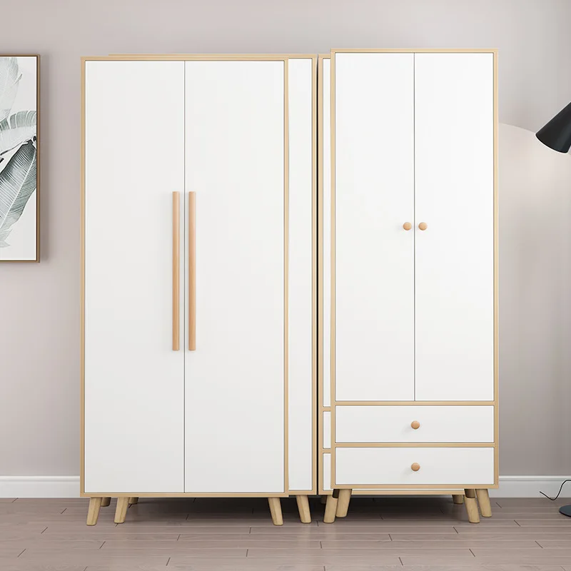 Simple wardrobe plate disassembly and assembly bedroom small apartment wardrobe apartment economical clothing kitchen three