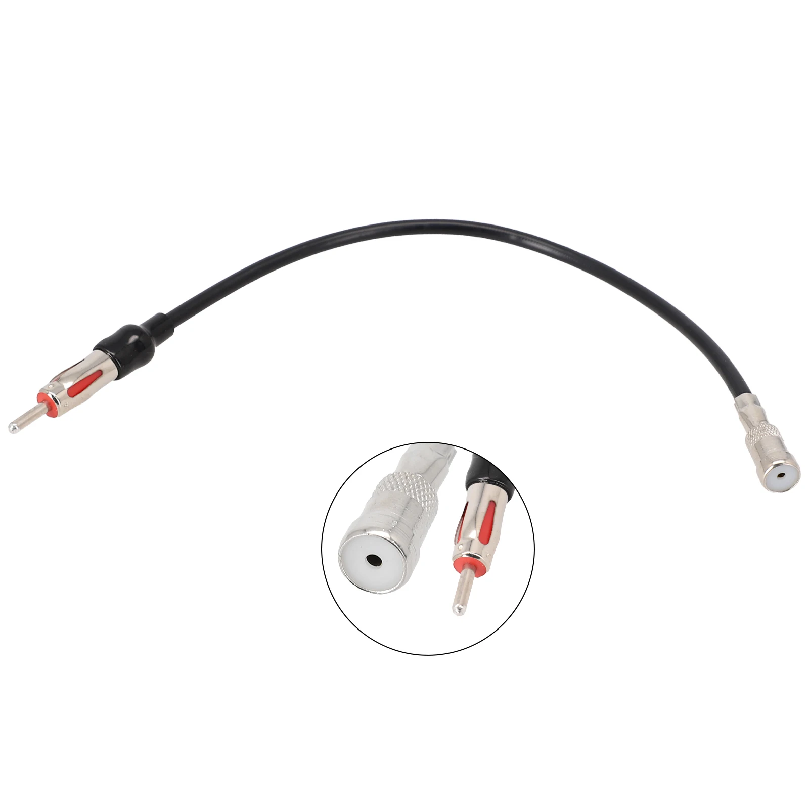 Car Radio Antenna Adapter ISO To DIN Cable Truck Player Stereo Antenna Adapter Radio Converter Cable FM AM Radio