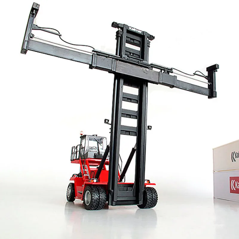 

Diecast 1/50 Scale Kalmar DCG80-100 Crane Container Forklift Vehicle Model Alloy Collection Gift Souvenir Toy Display