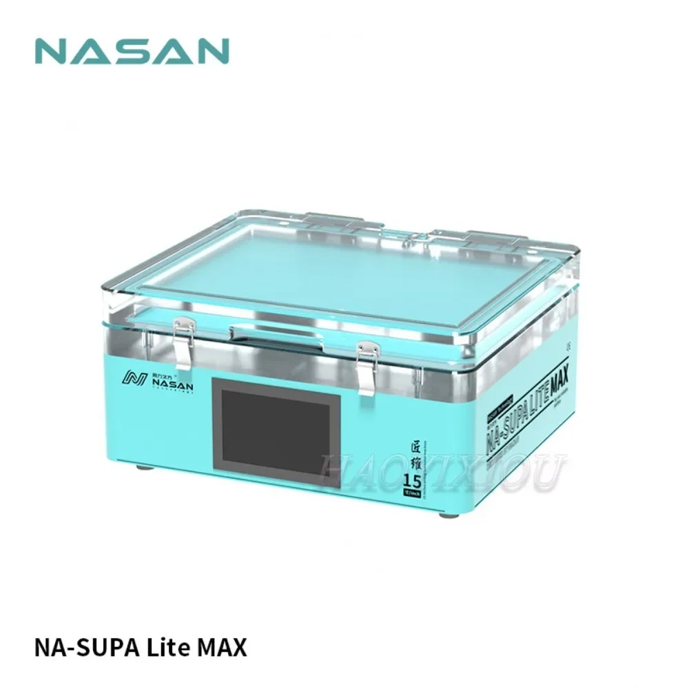 NASAN NA-SUPA LITE MAX LCD Screen Vacuum Laminate Machine for Phone iPad Smart Watch Touch Screen Refurbish Air Bag Laminator