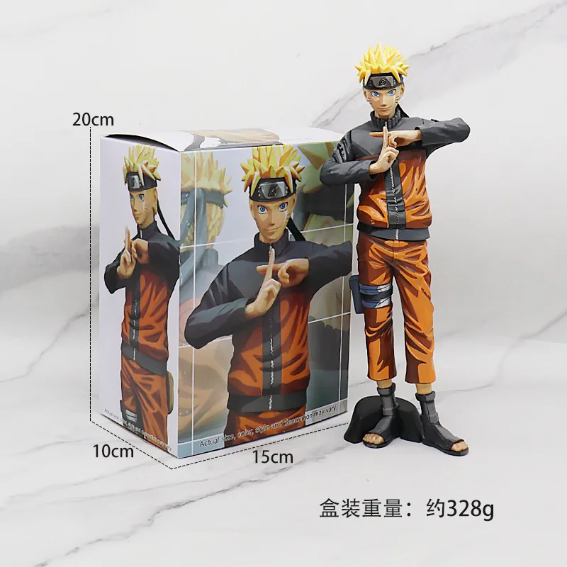 27Cm Naruto Anime Figuren Hatake Kakashi Uchiha Sasuk Naruto Actiefiguur Pvc Model Speelgoed Ornamenten Geschenken