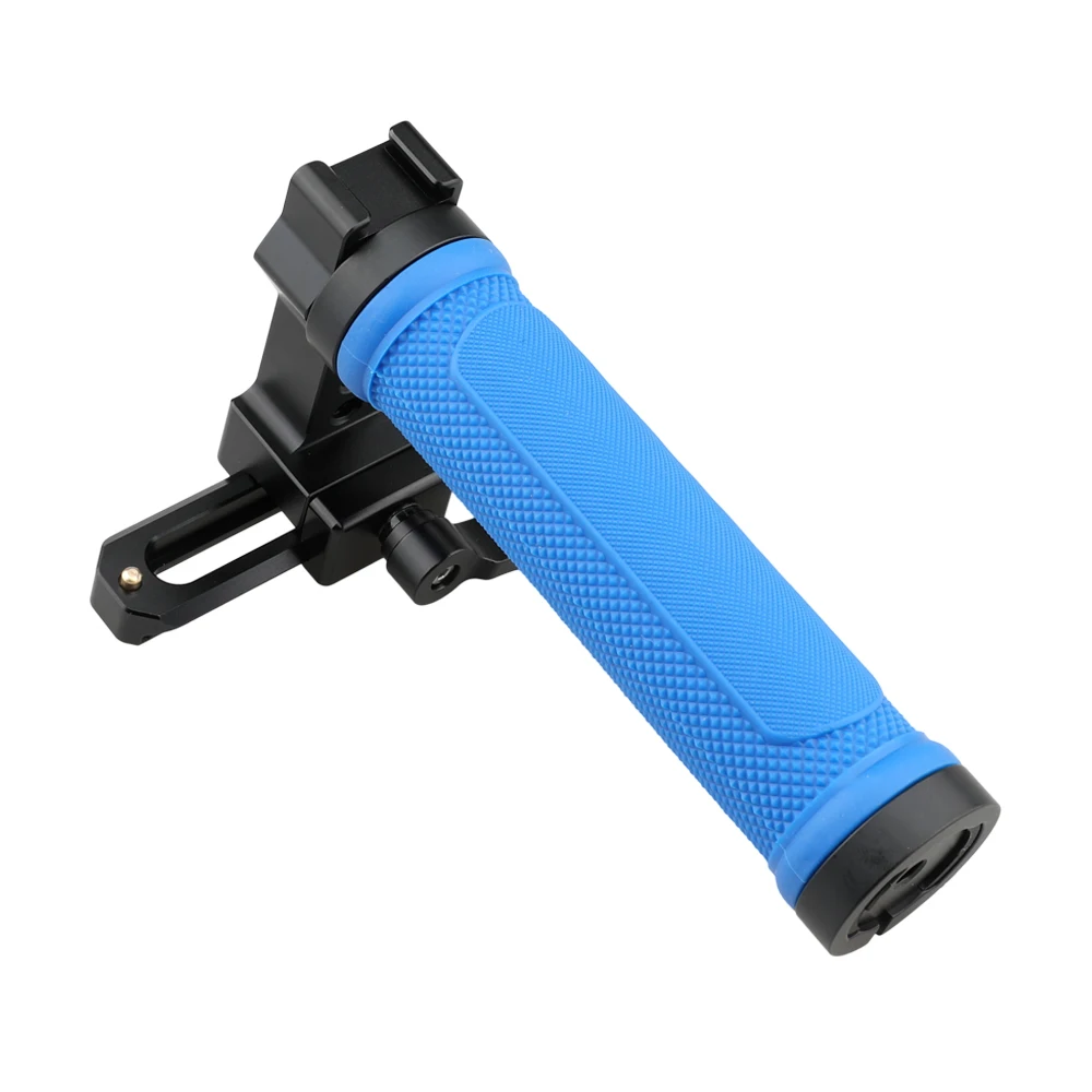 Kit impugnatura NATO con impugnatura superiore per fotocamera CAMVATE con pattino freddo e binario NATO a sgancio rapido da 100mm per videocamera DSLR