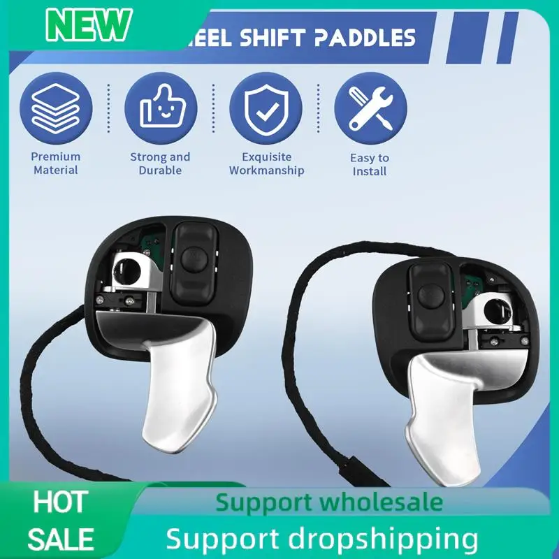 

A04E-Car Steering Wheel Paddle Shifter For Dodge Challenger Charger Chrysler 300 Jeep Grand Cherokee 5RQ09DX9AC 5RQ08DX9AC