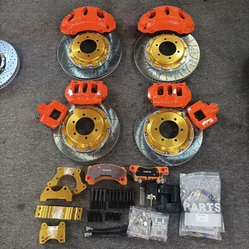 Upgraded 19Z 6 Piston Big Brake Kit Complete Set With 380mm Brake Discs for Kia Stinger GT for Genesis G70 G80 for Chevrolet