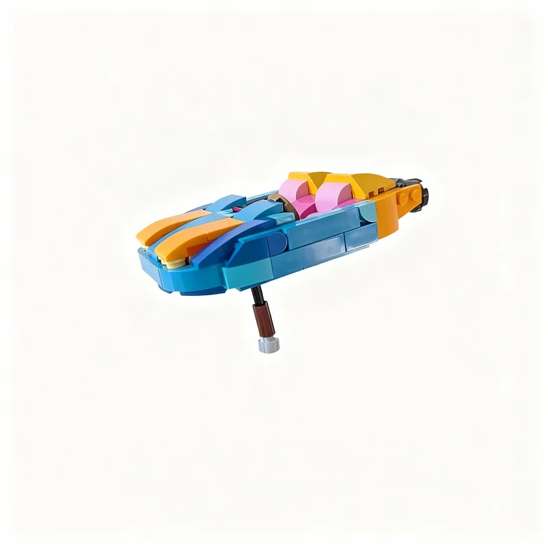 188pcs MOC Flying Speeder Creator 3 1 Model Building Blocks Architecture Christmas Gift Idea Education Brick Toy Birthday