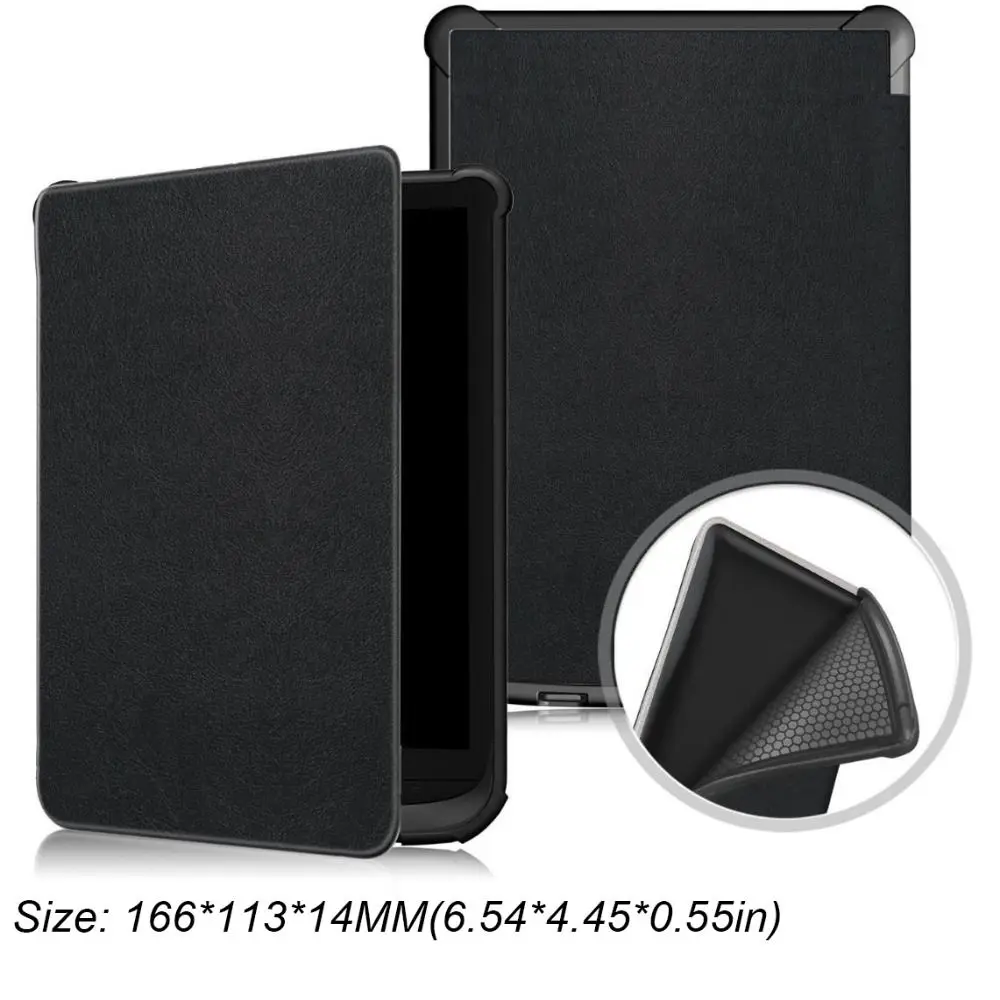 Auto TPU Sleep/Wake E-Reader Case Protective Shell for Pocketbook 616/627/632/606/628/633/PocketBook Touch Lux 4/5/Basic Lux 2