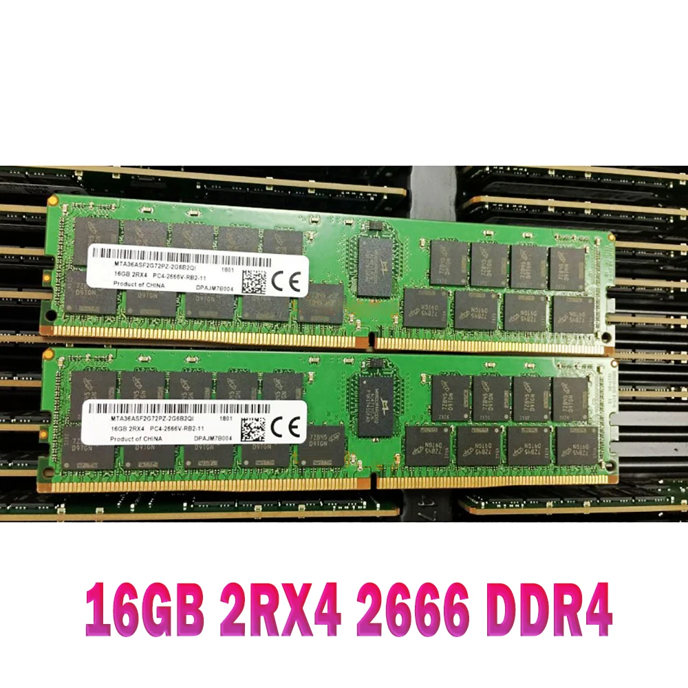 

1PCS RAM 16G PC4-2666V For MT Server Memory MTA36ASF2G72PZ-2G6B2QI 16GB 2RX4 2666 DDR4