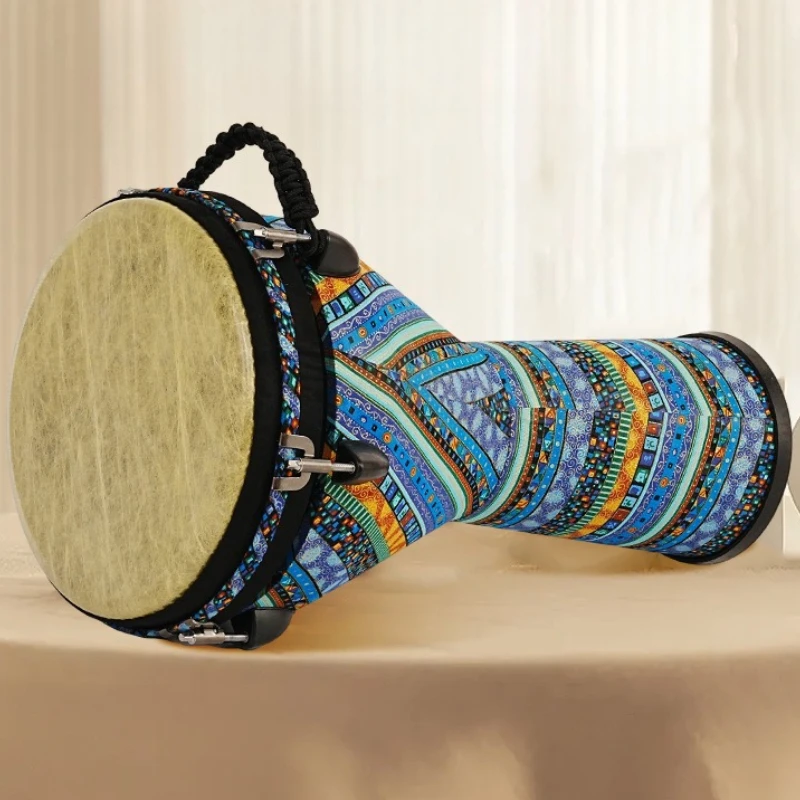 

12 Inch Djembe Drum PVC Tuning African Tambourine Professional Traditional African Drums Portable Adult Playing Djembe Drums