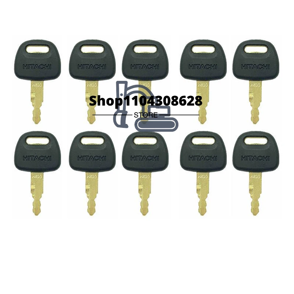 1PC/5PCS/10PCS/30PCS H800 Excavator Ignition Key For Hitachi ZAX ZAXIS Grab BU0028 ZAX60/70/120/200 Lock