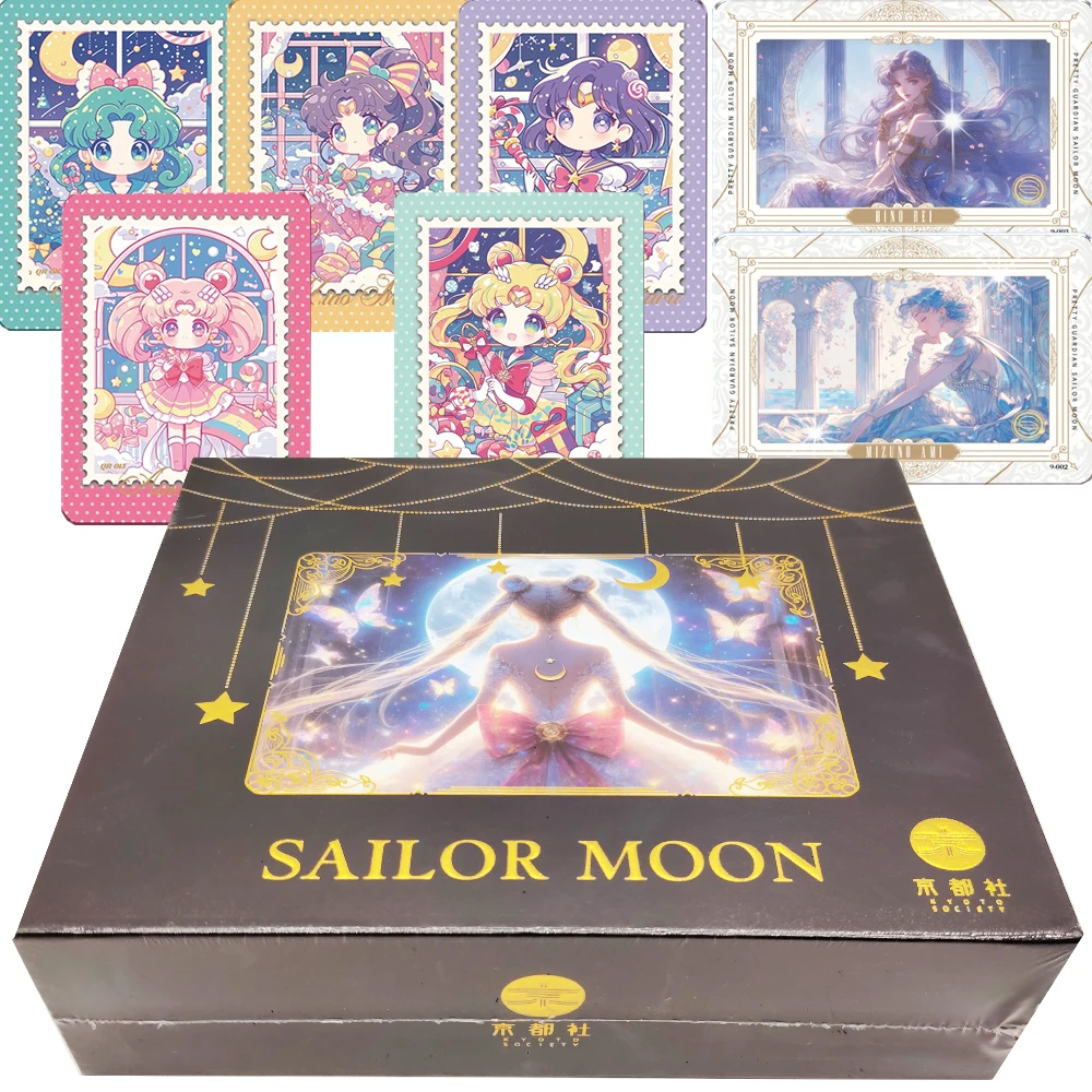 

Fantasy Anime Sailor Moon Collection Cards Lovely Girls Unique Gorgeous Dreamland Character Close Up Cards Kids Festival Gifts