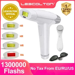 Lescolton 2in1 de depilación láser IPL máquina depiladora láser depilación permanente Bikini Trimmer eléctrico depilador un láser