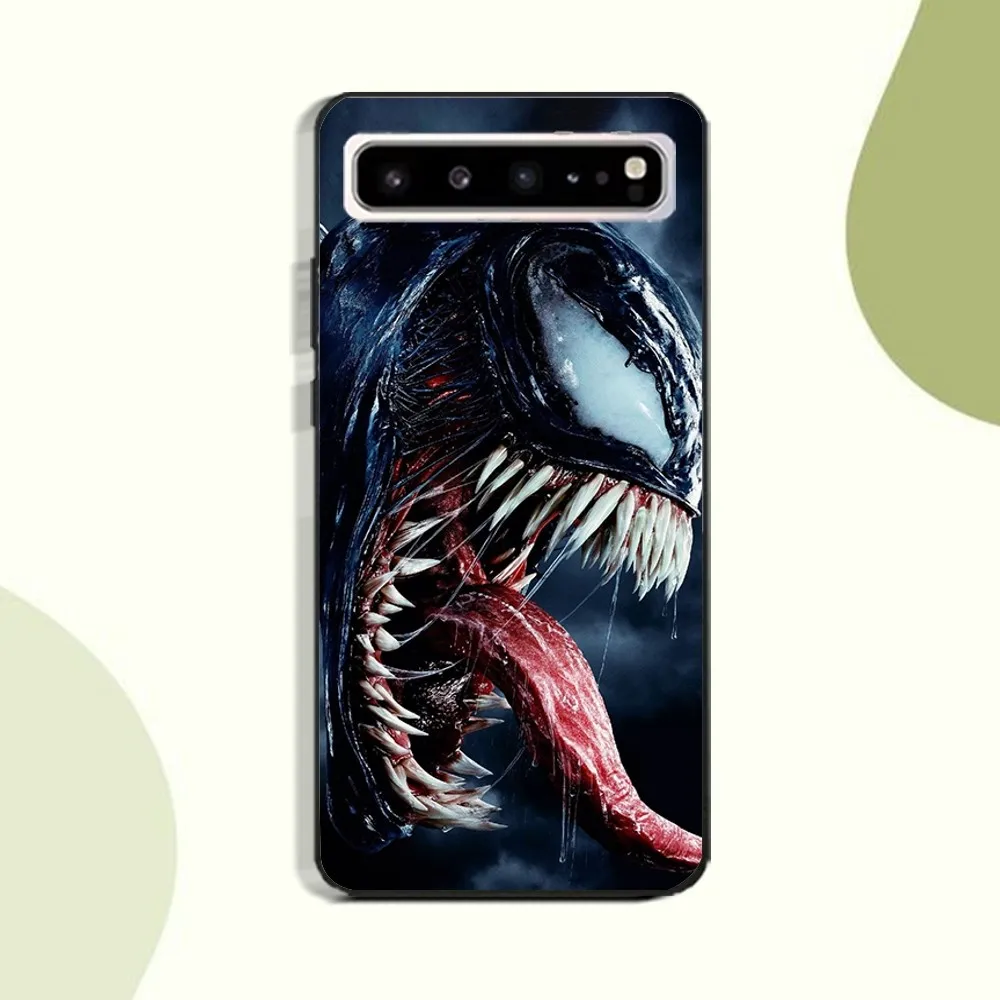 V-Venom Phone Case For Samsung Galaxy A52 A12 A51 S21 Edge S22ULTRA S23 S20LITE Plus Ultra Black Cover