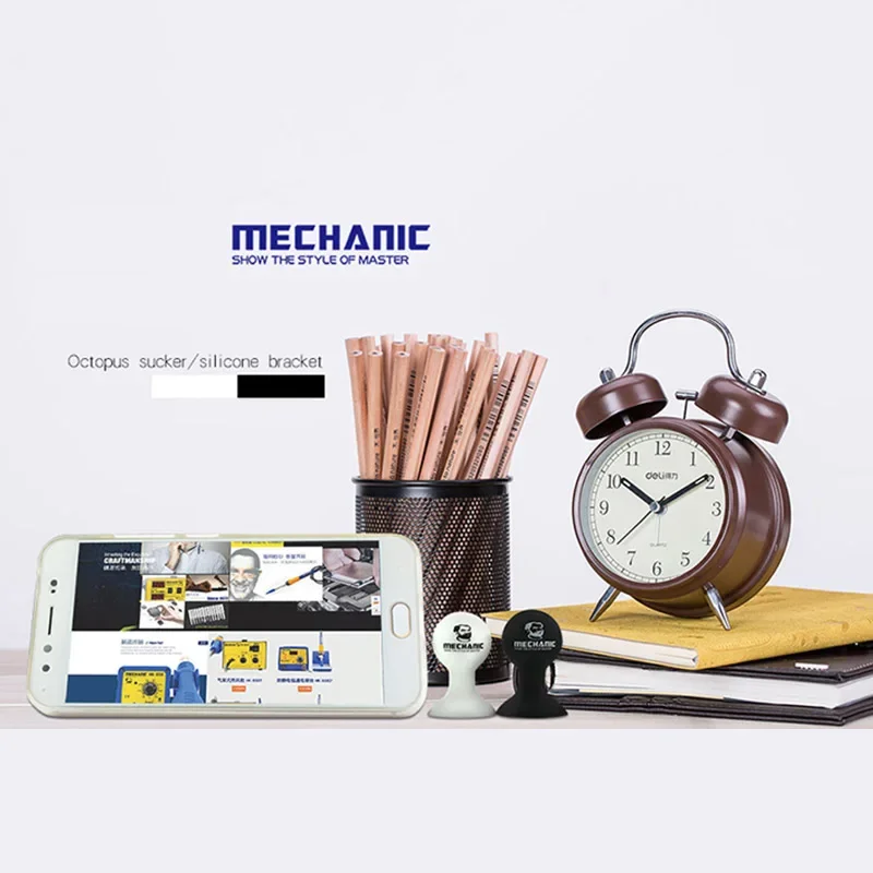 MECHANIC mangkuk isap bola gurita telepon pemegang silikon lembut nyaman terasa kuat hisap aman dan ramah lingkungan