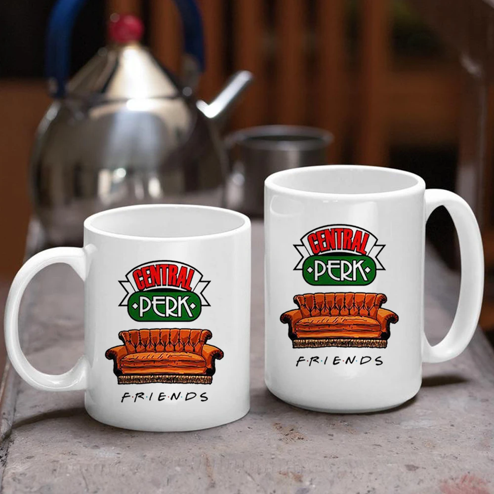 15oz Big Friends kubki jak to robisz? Kubek kawy kreatywna filiżanka do mleka i herbaty przyjaciele urodziny Chiristmas prezent — zdjęcie 4
