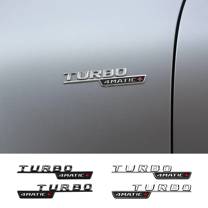 

3D Letters CLA 45 S ABS Emblem TURBO 4matic for Mercedes Benz AMG Car Fender Trunk C117 C118 CLA45S Sticker Auto Accessories