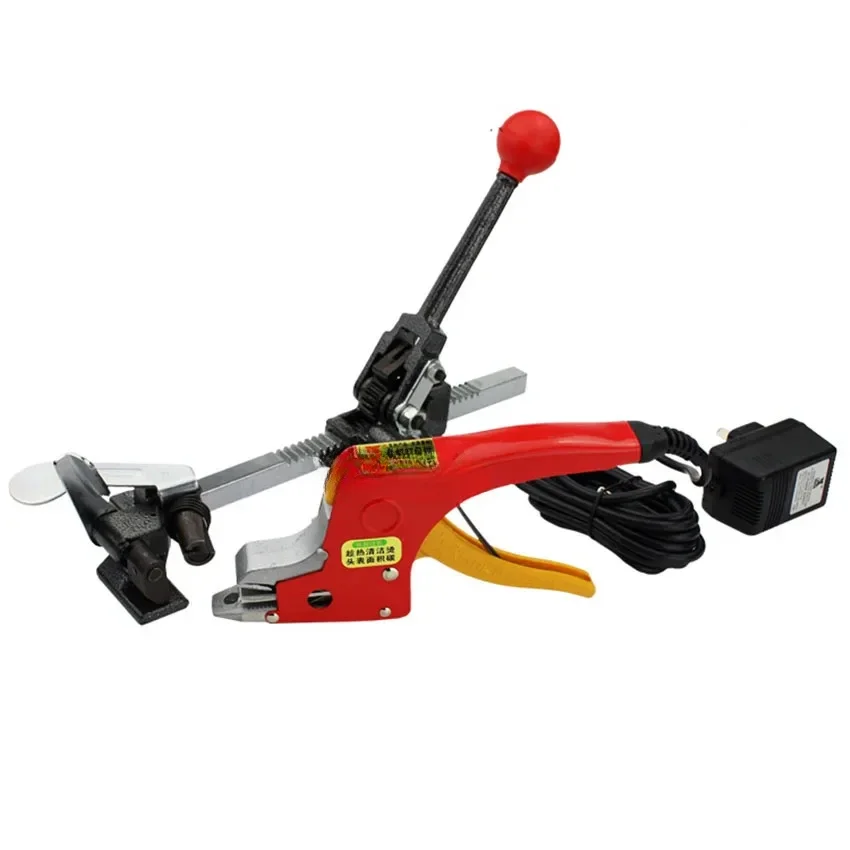 جديد وصول الموتر + الكهربائية تذوب باكر LG-001Free مشبك باكر الساخن تذوب باكر آلة الربط اليد 220 فولت 220 واط 0.8 مللي متر-1.2 مللي متر