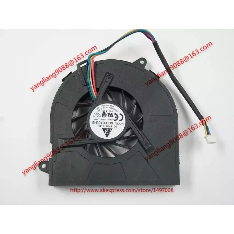 

Delta Electronics KDB05105HB 9K61 U50V U50VG U50F DC 5 В 0,4 А 4-проводной охлаждающий вентилятор для сервера