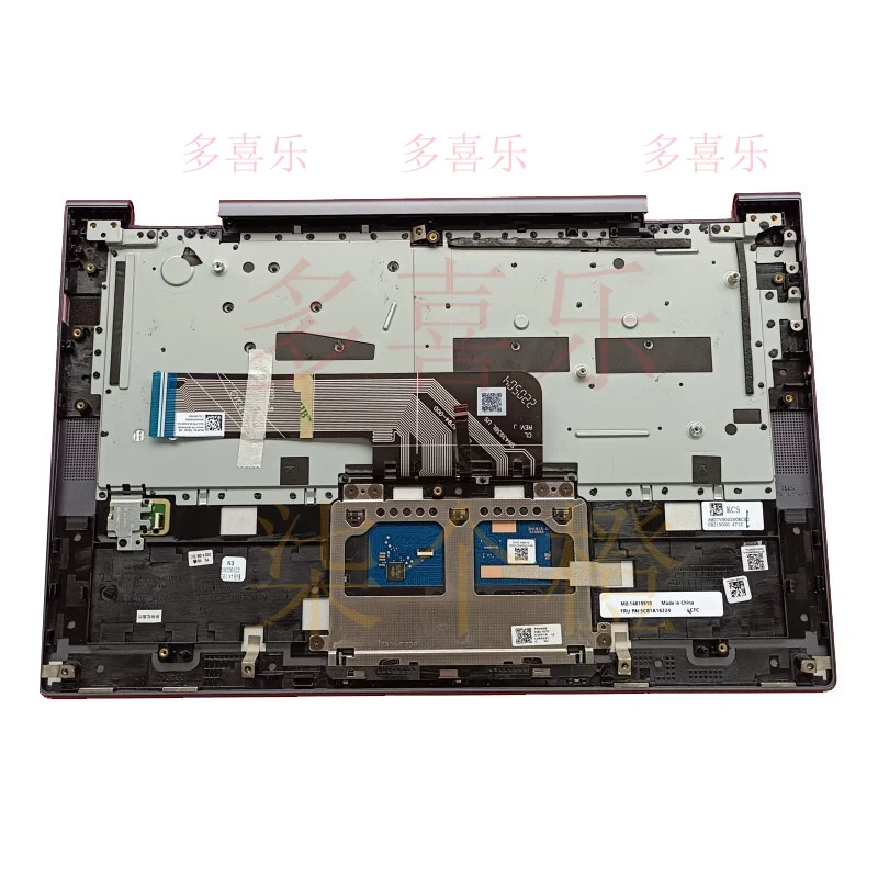 ZMZM لينوفو Ideapad اليوغا 7-14ITL5 Palmrest لوحة المفاتيح الخلفية لوحة اللمس 5CB1A16224
