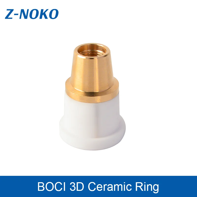 ZNOKO Laser Ceramic Ring of Laser Nozzle Holder High Power for BOCI Fiber Laser Cutting Machine Head Welding Nozzles Parts