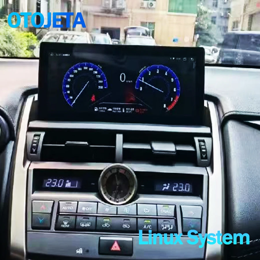 10.25inch Linux Car Radio Multimedia Video Player Screen For Lexus NX 2014 - 2021 Wireless CarPlay Android Auto GPS Navigation