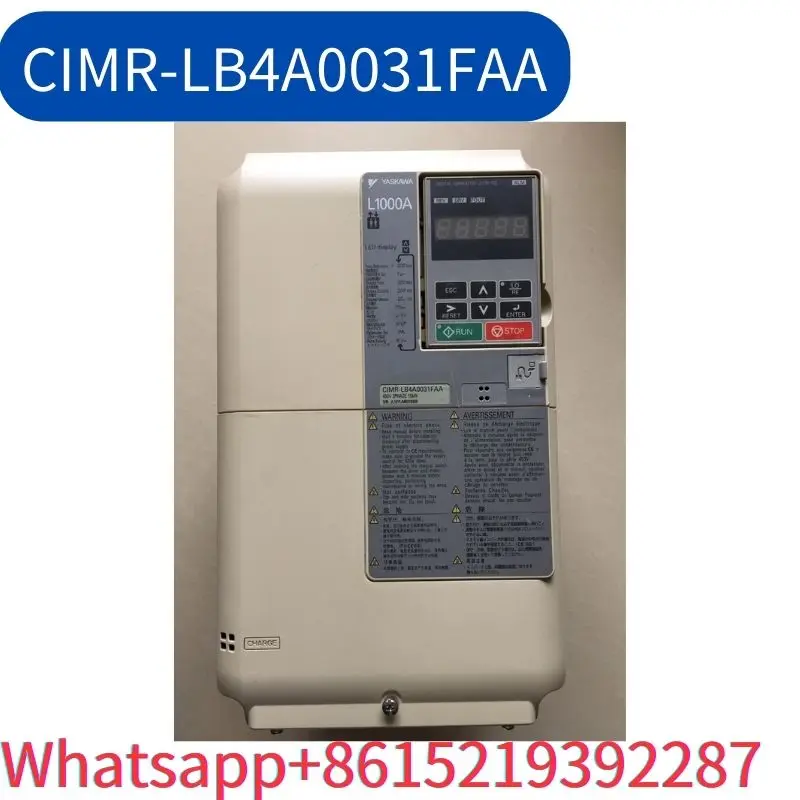 

second-hand Inverter CIMR-LB4A0031FAA 15KW/380V tested ok