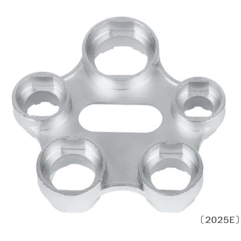 Multi-Size Faucet Aerator Wrench Removal Tool for Kitchen/Bathroom Sink 5-hole No-Slip Grip DIY Plumbing Tool〔2025E〕