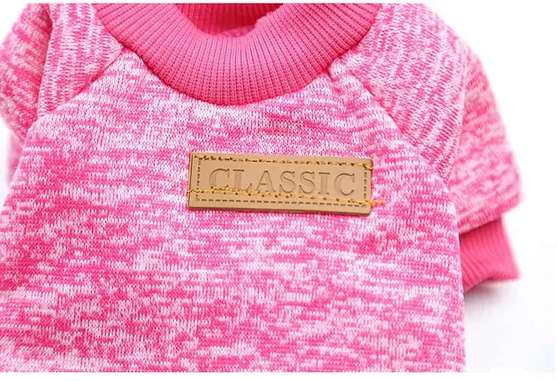 Welpen- und Katzenjacke, warme Winterkleidung für kleine Hunde, klassischer Haustierpullover, Kleidung, Sweatshirts, lässige Haustierkostüme – Detail 4