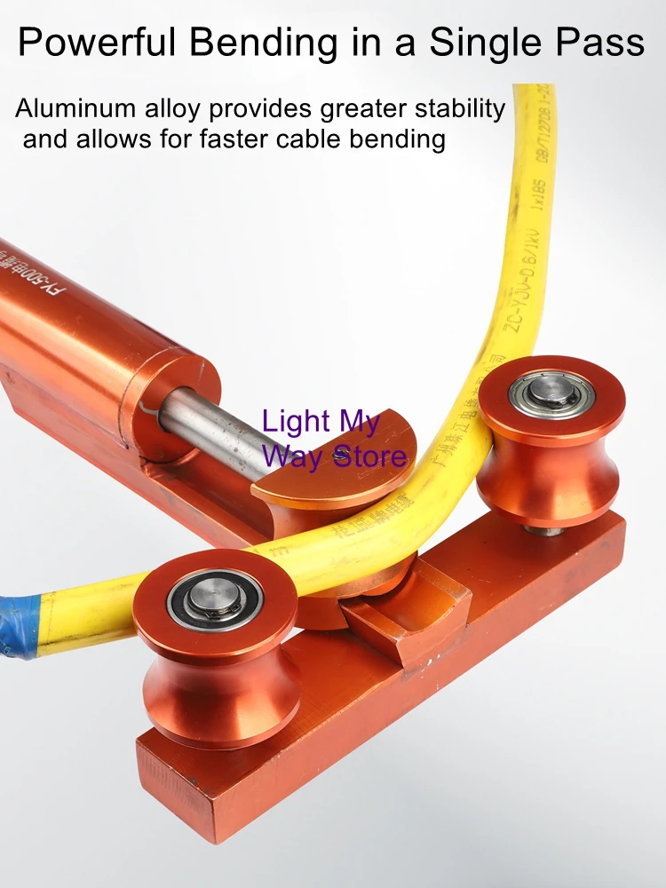 CCD Cable Bender, Electric Cable Bending Machine, High-Voltage 500 mm² Cable Bending Machine