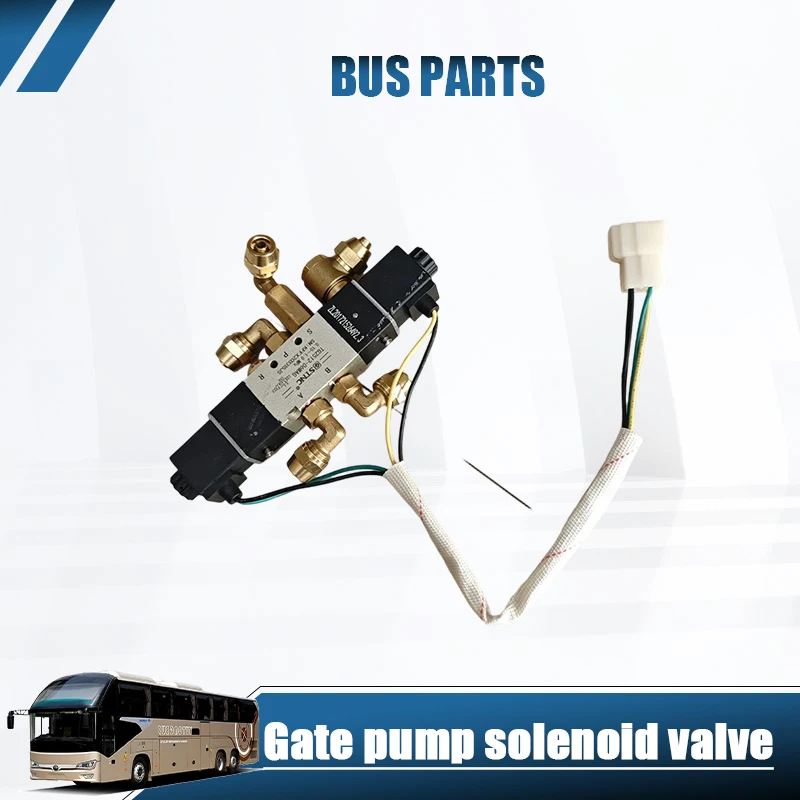 NEW Pneumatic outward-swing door pump solenoid valve TG2512-06WAG for King Long bus parts