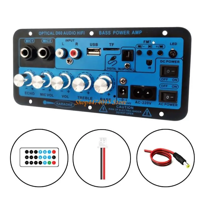 K1AA D60 اللاسلكي اللوحة المضخم