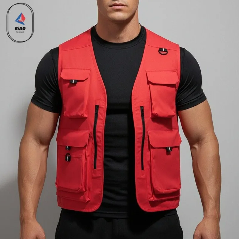 eiao-メンズ-春夏-アウトドアベスト-vネック-多ポケット-カジュアル-釣り-写真撮影-スポーツウェア-カスタム-バルク-ワークウェア-ベスト