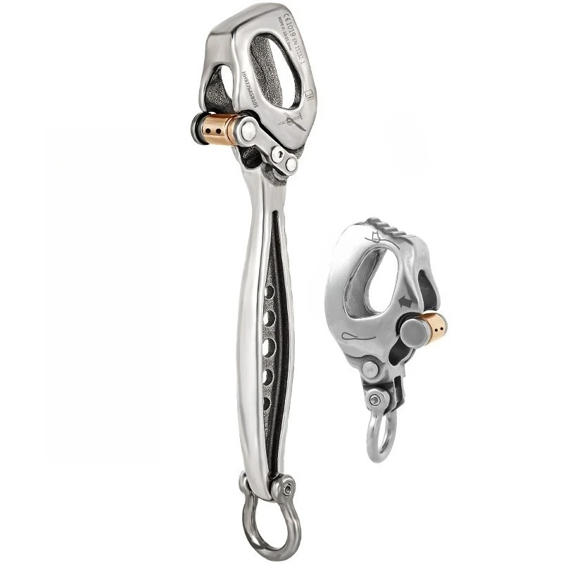 

Big Dipper Multifunctional Descender - Long Handle Oxtail Regulator Suitable for Aerial Work Rope Diameter 10-16mm 1PC