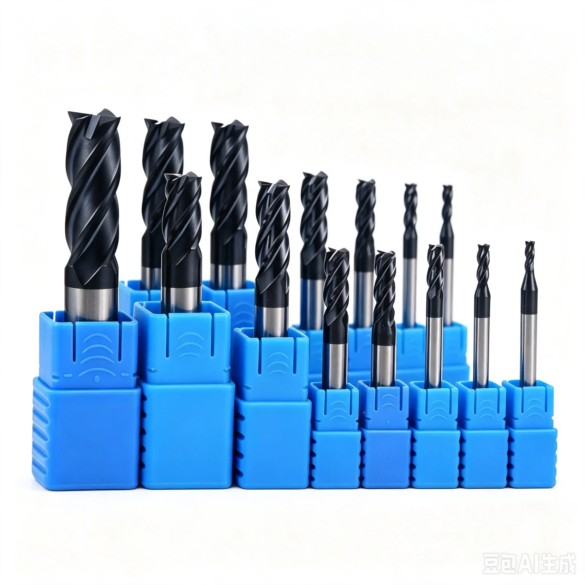 Milling Cutter Hrc50 Endmill Alloy Tungsten Steel Cnc Maching SHAZAM Milling Machine Tools For Steel 1.0mm-12.0mm