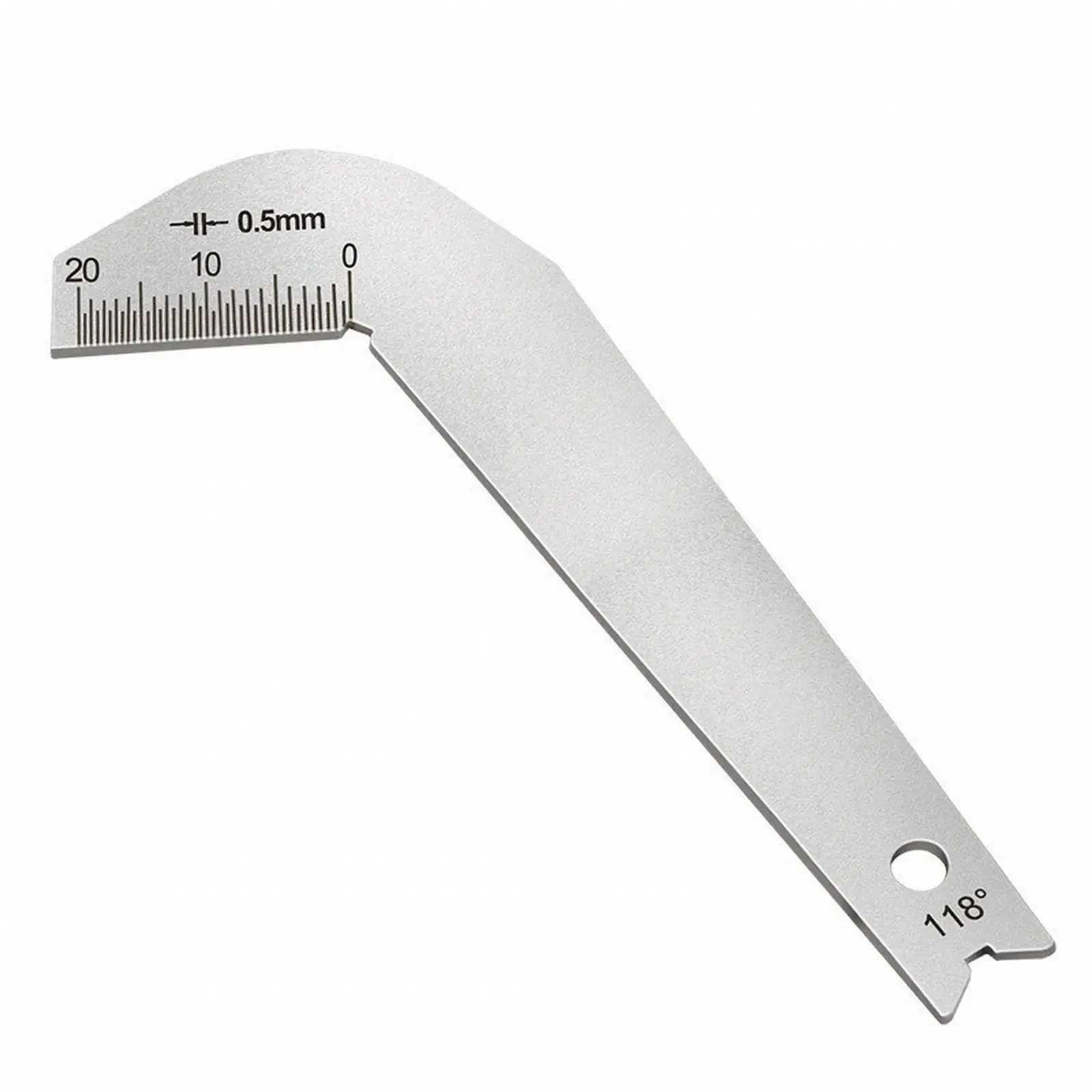Boring Tool Edge Gauge | Clear Marked Scale, boring tool Angle Gauge, for Workshop