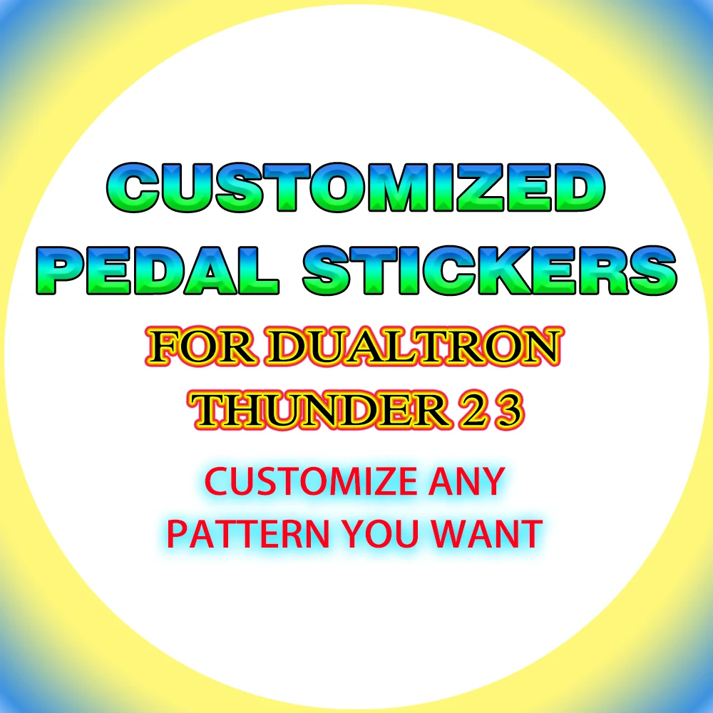 

Для электрического скутера Dualtron Thunder 2 3, индивидуальные наклейки на педали, противоскользящие защитные нескользящие наклейки, наждачная бумага, наклейки на педали