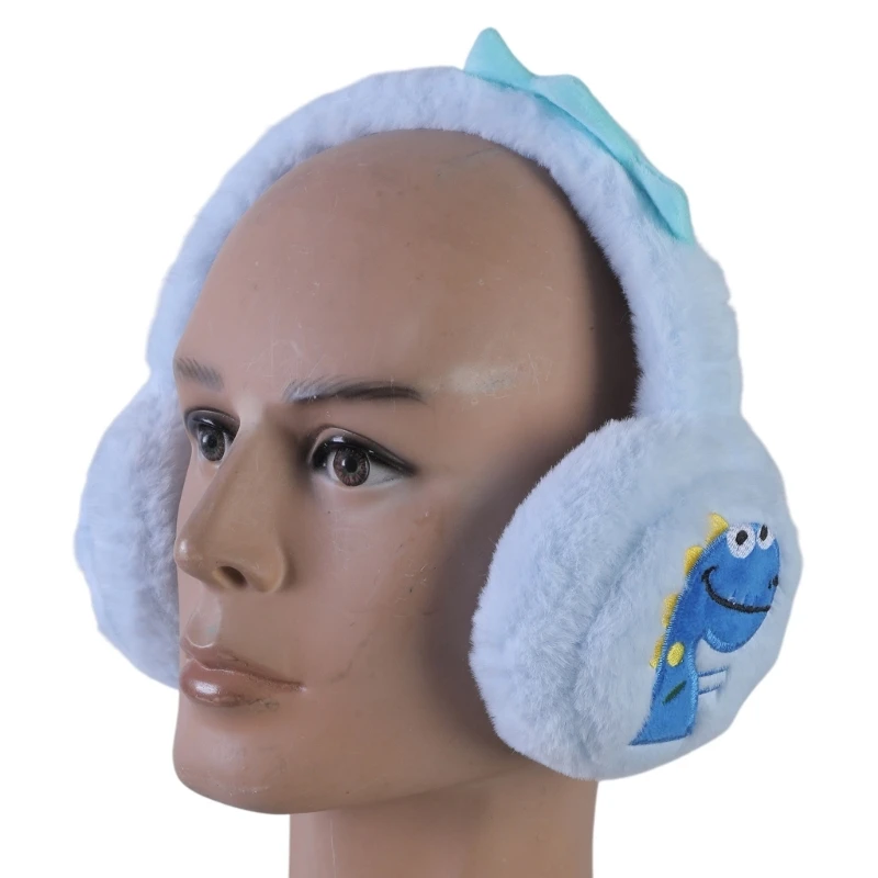 Cache-oreilles bandeau élastique en peluche, chauffe-oreilles confortables, cache-oreilles réglables pour les activités plein