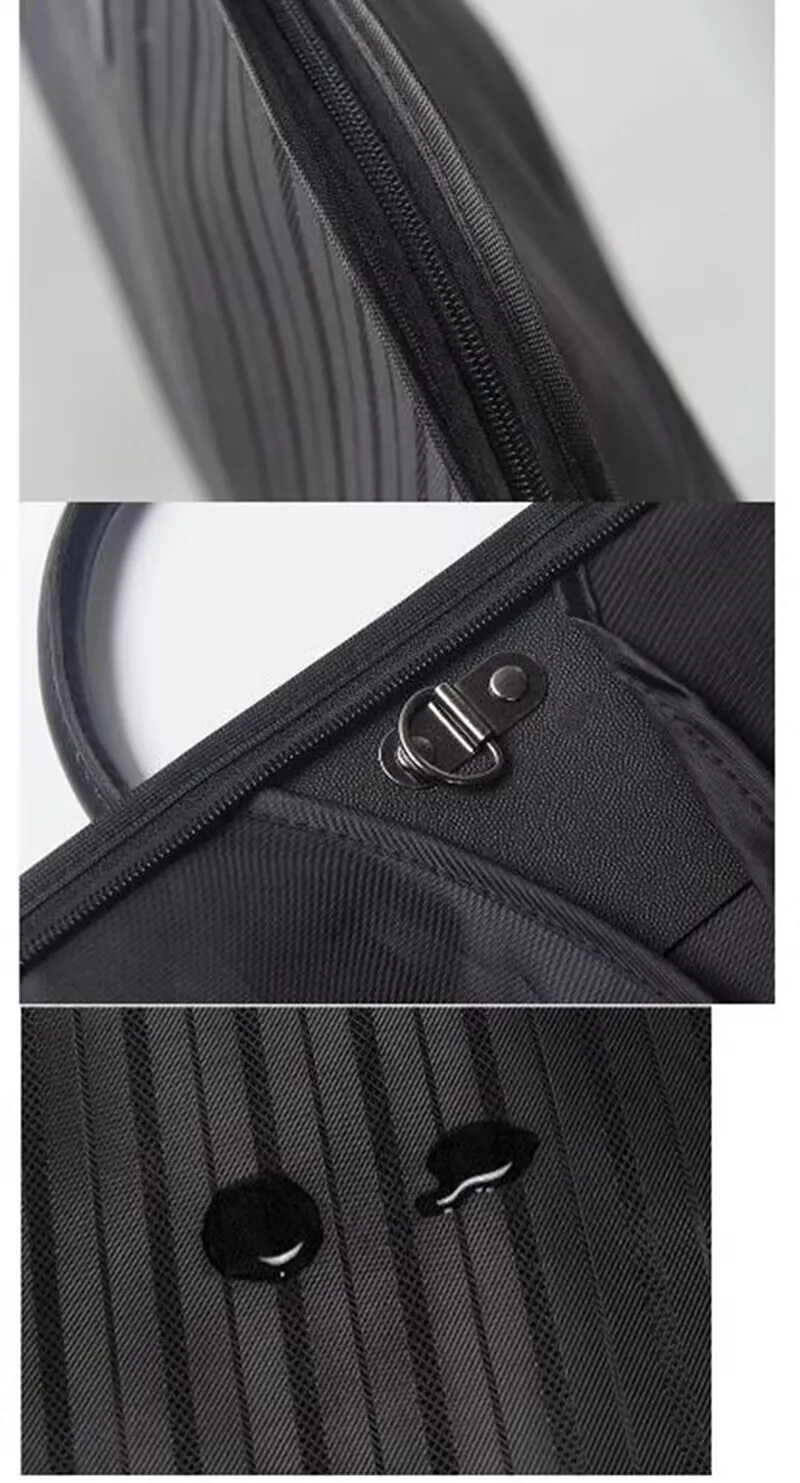JXSLTC Business-Tasche für Herren, Business-Anzug, D' Wasseranzug, Nylontasche, Reiseanzug-Aufbewahrungstasche, geeignet für Anzug-Hängetasche – Detail 8