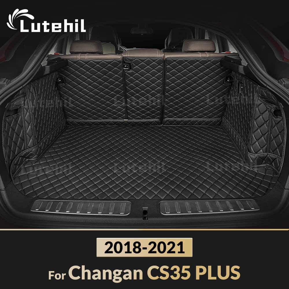 

Для Changan CS35 PLUS 2018 2019 2020 2021, автомобильный коврик для багажника с полным покрытием, чехол для багажника, коврик для багажника, аксессуары для интерьера