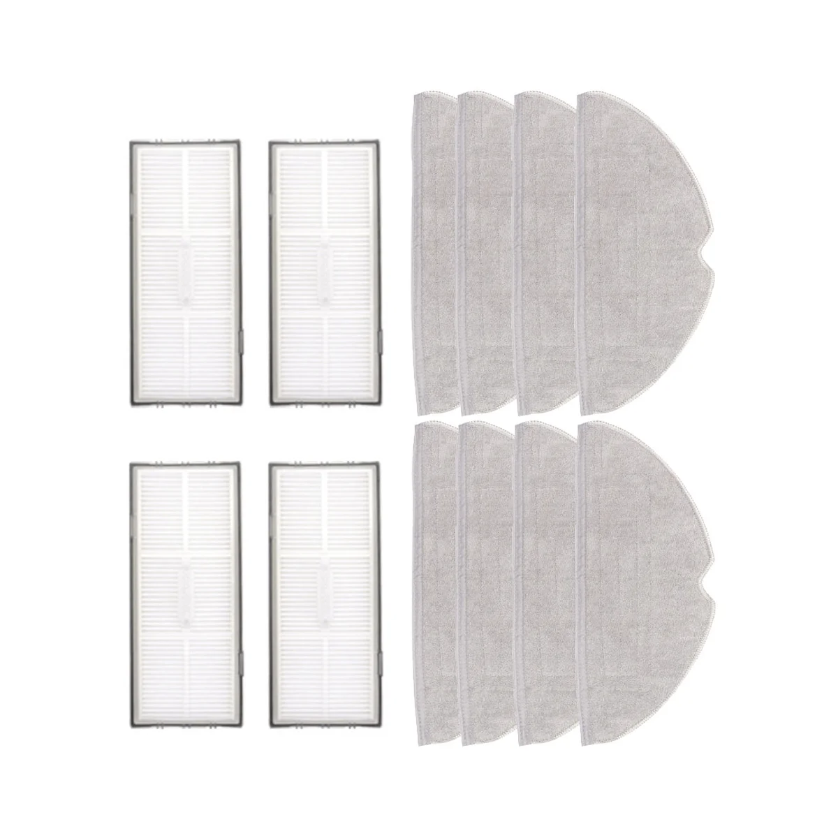 Сменные аксессуары для подметальной машины для G10 G10S PRO, фильтр для подметального робота, ткань для швабры