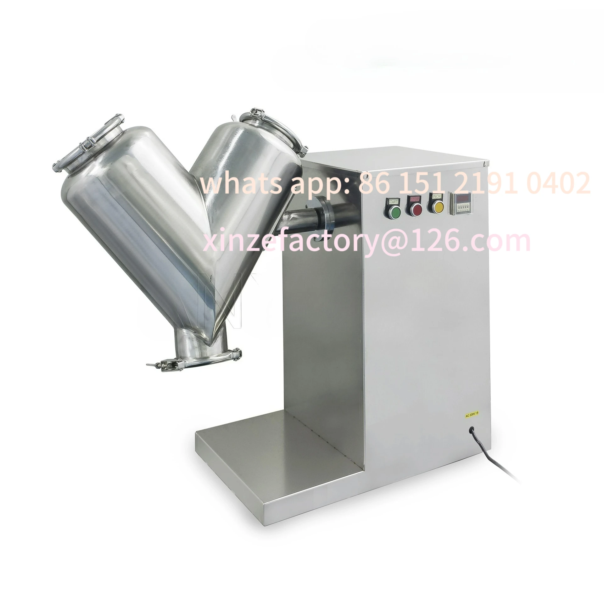 

Customizable powder particle mixer, small batch laboratory mixing equipment
