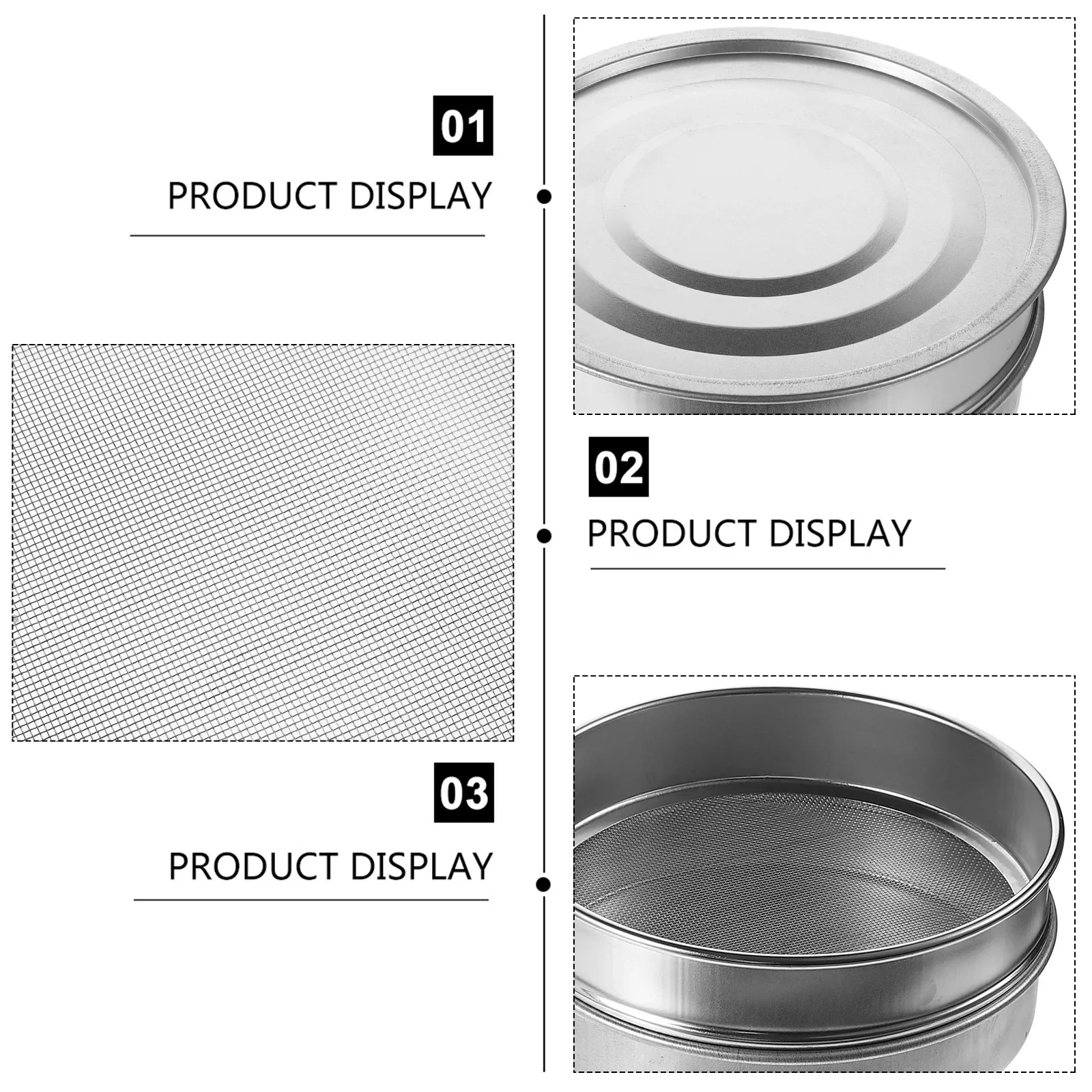 

1Set Stainless Steel Sprouting Tray Kit Healthy Homegrown Sprouts Balcony Garden Planting Device Educational Growing Tool