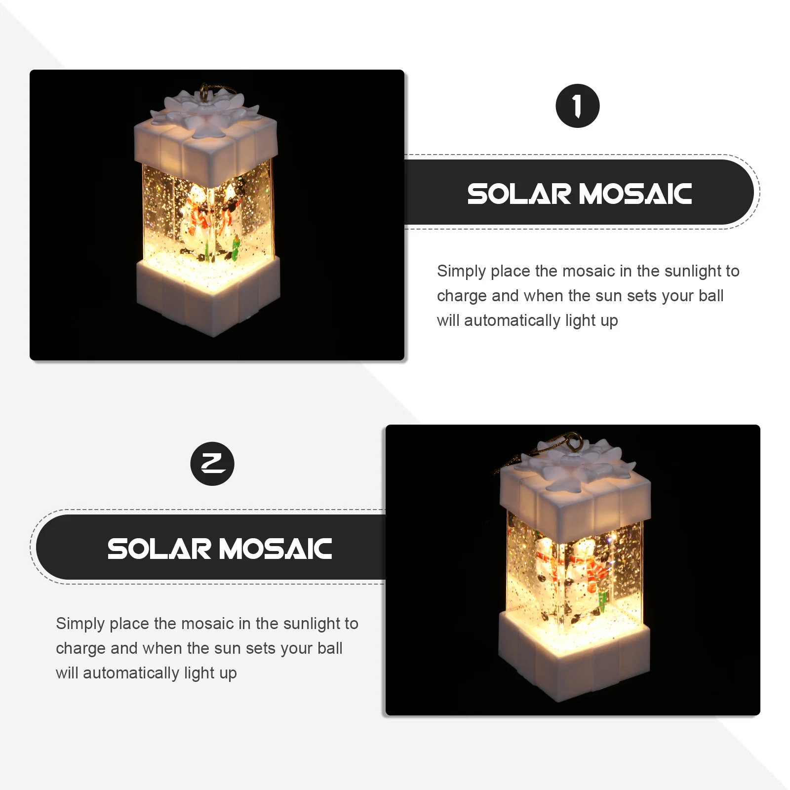 

1Pcs Christmas Wind Lamp Decorative Water Injection Storm Lantern Xmas Home Decor Festival Lighting Night Lamp Gift